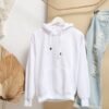 White hoodie